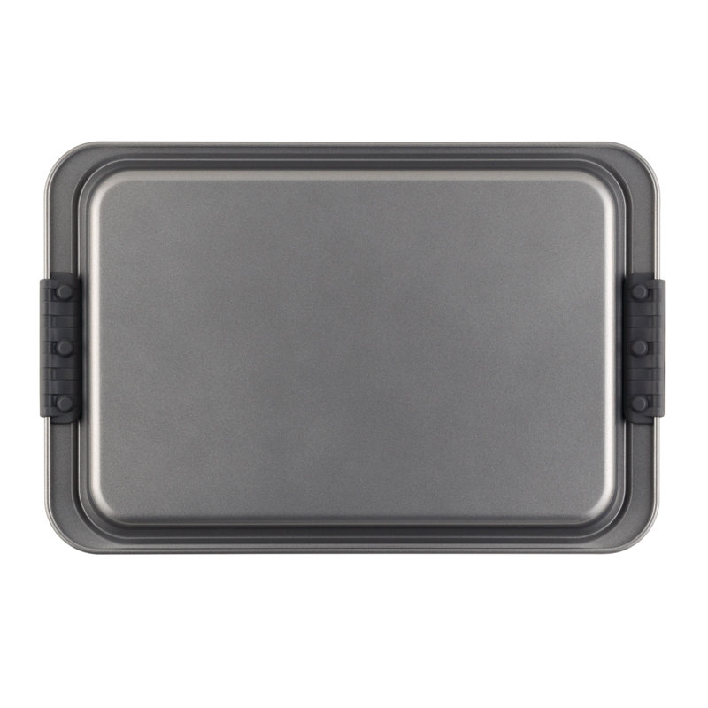 Anolon Advanced Bakeware Nonstick Sheet Pan and Crisper Set, 10 Inch x 15 Inch, Graphite