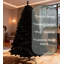 Black Alaskan Pine Christmas Tree - Full & Bushy Artificial Tree with Flame-Resistant PVC and Metal Stand-711397580