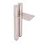 4 pieds de meuble en métal nickel brossé, pied de canapé de table basse de style moderne, pied de table de cuisine, pied de meuble de salle de bain-305859955