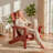HIPS Folding Adirondack Chairs, Weather Resistant, Fire Pit, Lawn Outdoor Chair for Wood Grain Texture Patio Lawn Garden Backyard Deck Poolside Furniture-1028656817