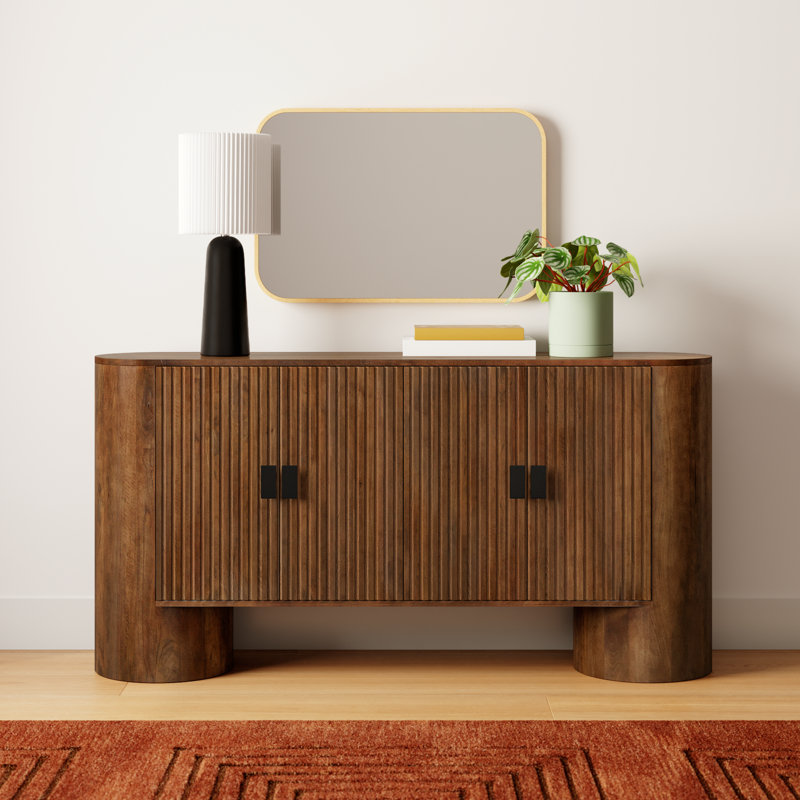 Alwin 67'' Solid Wood Sideboard