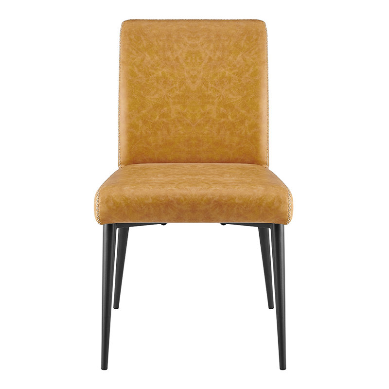 18'' H Faux Leather Upholstered Side Chair