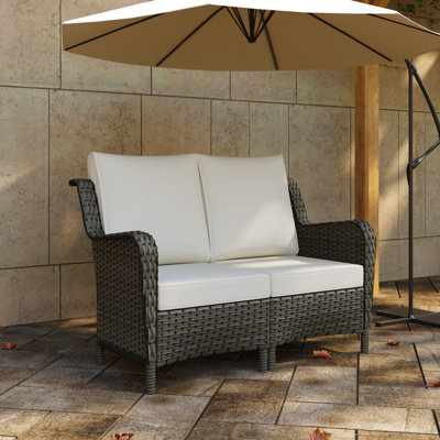 Mapleview 2-Person Outdoor Seating Group With Cushions