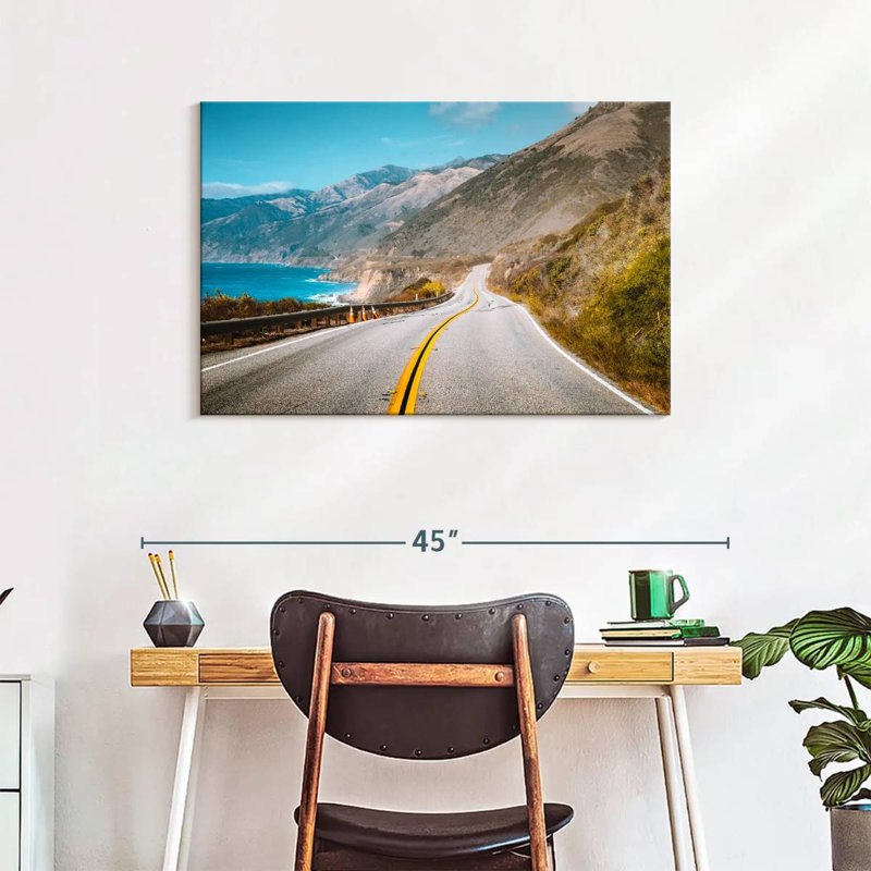 Mehar Highway One, 24" H x 36" W