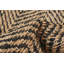 Tapis brun clair tissé à plat à la main Bussell