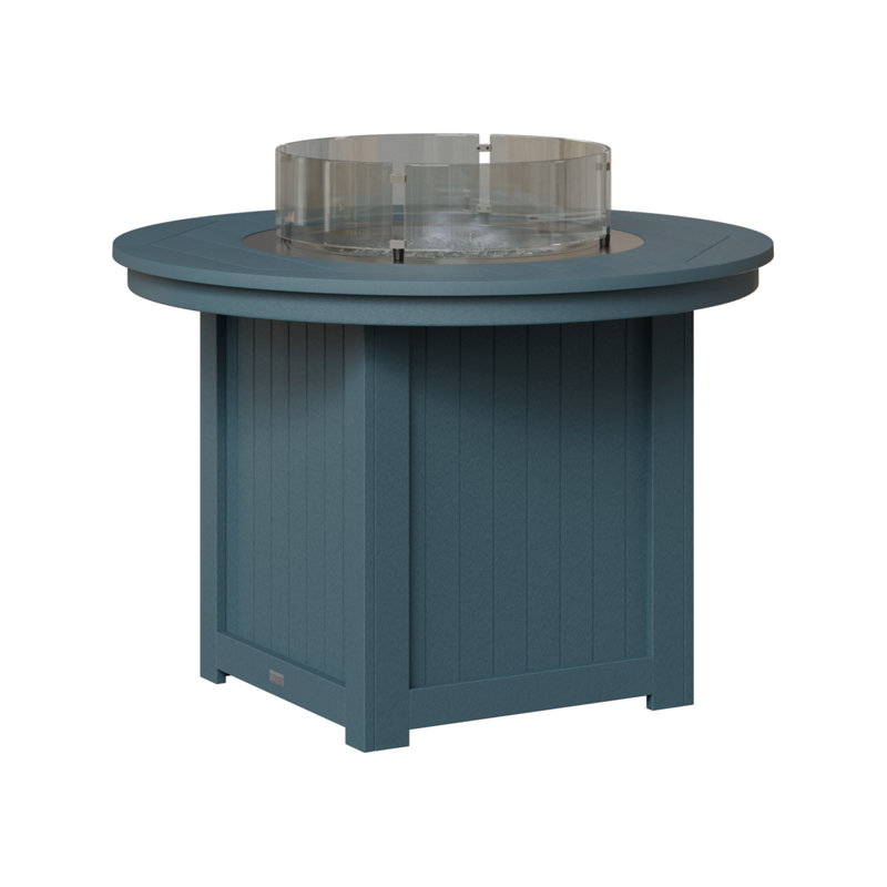 Foyer de table rond Berlin Donoma, Ardoise, H 36,5 po x l 44 po x P 44 po