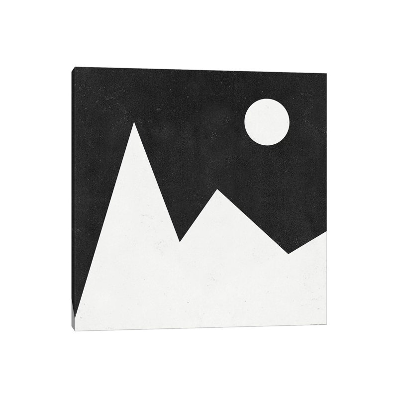 Mountains In The Dark by Art Mirano - Wrapped Canvas Painting, 66.04 cm H x 66.04 cm W