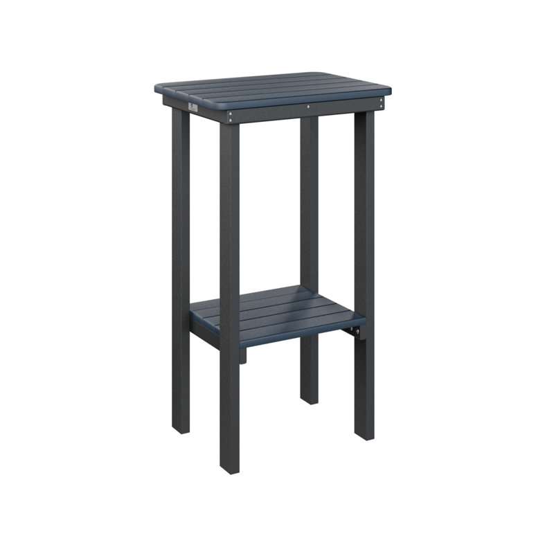 Table de bout rectangulaire Berlin Gardens, Marine, Noir