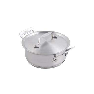 Bon Chef 60013 Cucina Stainless Steel Small 3 qt. Food Pan w/ Handles