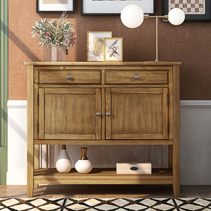 Tullyrusk 39'' Solid Wood Sideboard