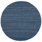 Natural Fiber Three Hundred Sixty Eight Area Rug In Navy
