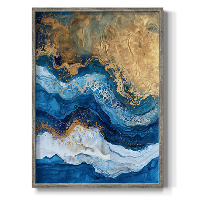 ABSTRACT Series CDXI, reproduction encadrée - bois massif