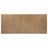 Fremont Brown Trestle Rectangular Dining Table