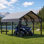 Abri de voiture en métal 12 po x 13 pi avec structure renforcée et toit en acier