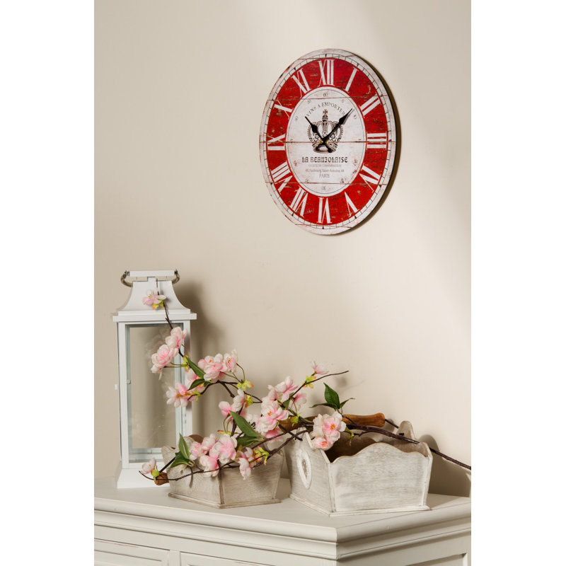 Franconia Wood Wall Clock