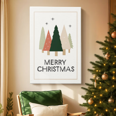Toile tendue perlée Yule Carol-Premium Gallery