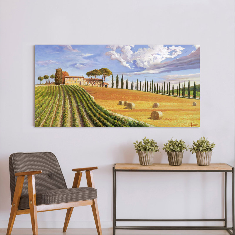 Tuscan Hills by Adriano Galasso - Wrapped Canvas Print, 50 cm H x 100 cm W