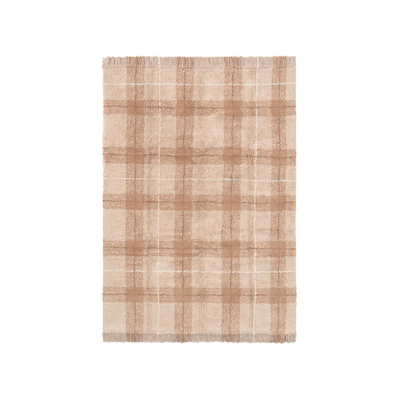 Tapis lavable tartan
