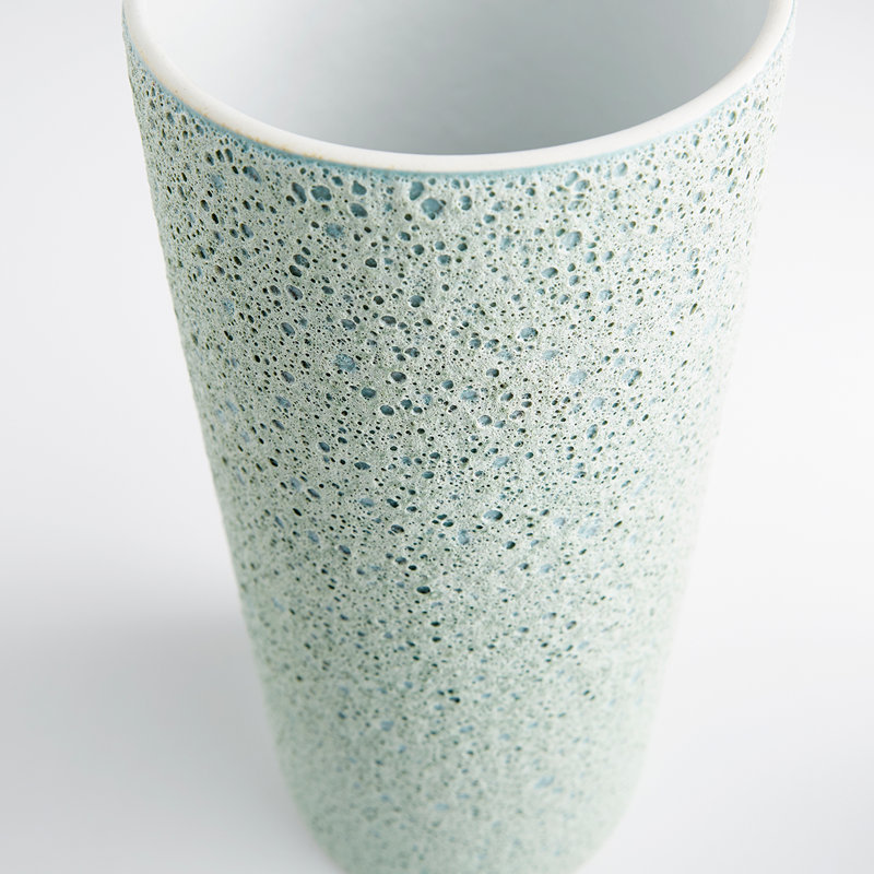 Fiji Ceramic / Porcelain Table Vase, 23.25" H x 7.75" W x 7.75" D