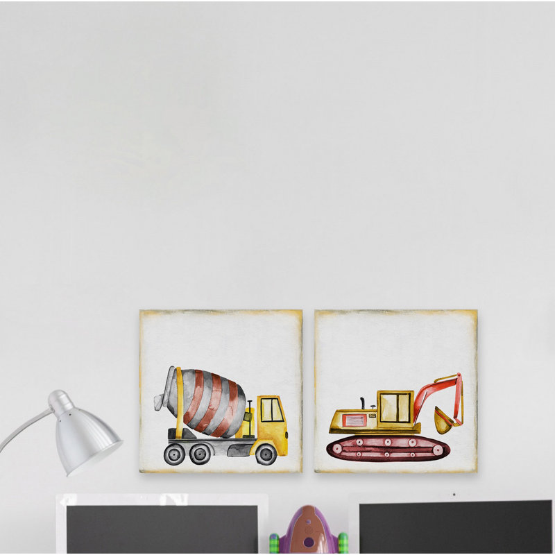 Transportation 2 - Piece Canvas Art