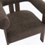 Chaise d'appoint moderne rembourrée avec accoudoirs ronds-1531040941