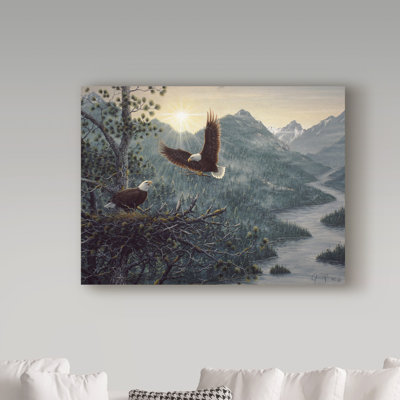 Fazulla 'Eagles Nest' Graphic Art Print on Wrapped Canvas