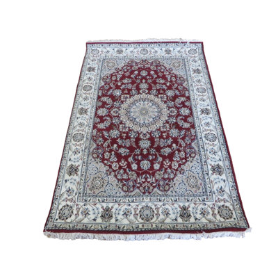 Scotsdale One-of-a-Kind 4'7" X 6'10" Wool Area Rug in Red