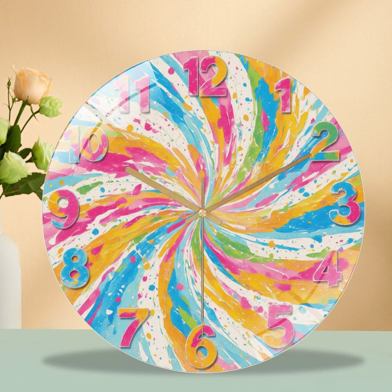 Horloge murale 12 po