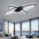 Minimalistic Unique Oval LED Semi-Flush Ceiling Light