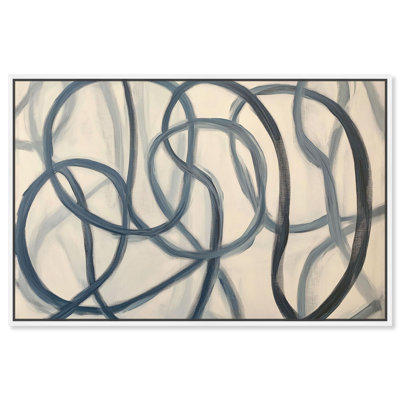 Eternal Loop I Canvas Minimalist Wall Art by Art Remedy
