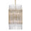 Luminaire suspendu cylindrique simple à 10 lumières Wallis