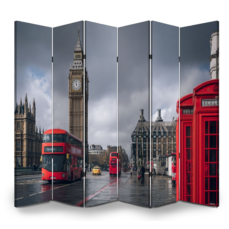 Cloison pliante 6 panneaux Royal London