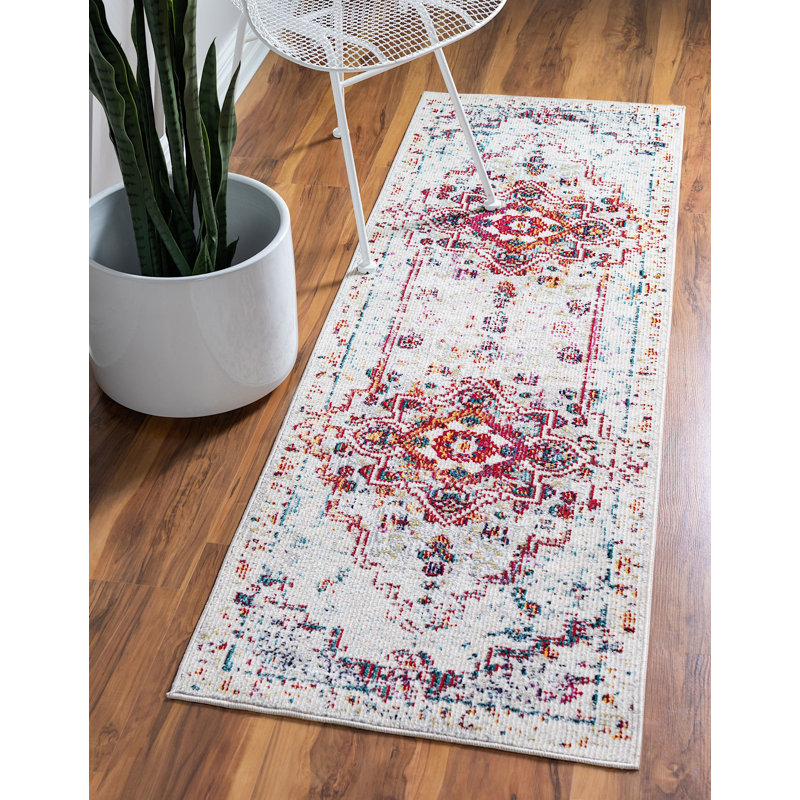 Enderson Ikat Indoor Rug, Runner 2'2" x 6'