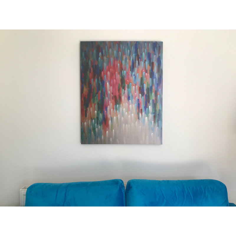 Abstract - Wrapped Canvas Painting