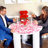Nordic 39.4 Inch Round Dining Table with 3 Legs for Small Spaces