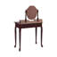 Ensemble coiffeuse avec tabouret et miroir Umer