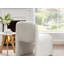 Contemporary Upholstered Accent Chair With Ottoman-125126930
