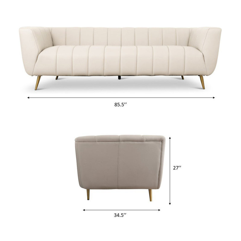 Canapé LaMattina, Beige clair