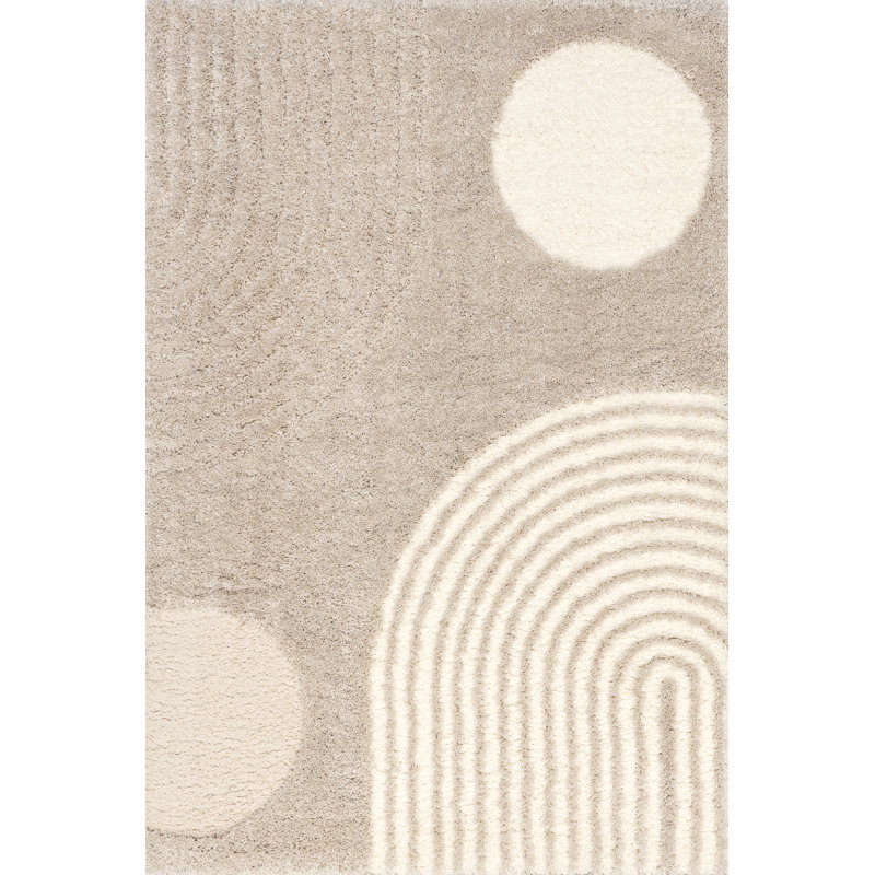  Tapis à poils longs Gloria, Tapis de couloir 2 pi 5 po x 10 po