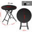 Htoo Round Metal Folding Outdoor Side Table , 46cm cm W 46cm cm D-1681135661