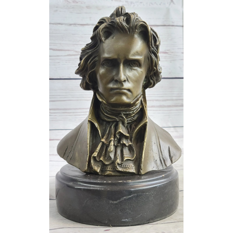 Figurine célèbre compositeur Beethoven