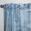Panneau de rideau simple semi-diaphane avec passe-tringle Abstract-72128019