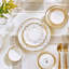Gem Cut China Bread and Butter Plate