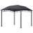 Outsunny 10' X 10' Soft Top Patio Gazebo Outdoor Canopy With Unique Geometric Design Roof, All-Weather Steel Frame