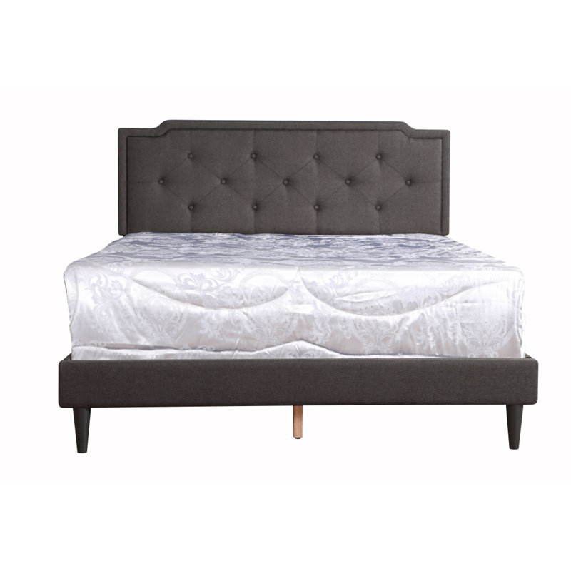 Stylish Black Full Bed With Versatile Design