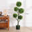 Artificial Boxwood Topiary in Pot