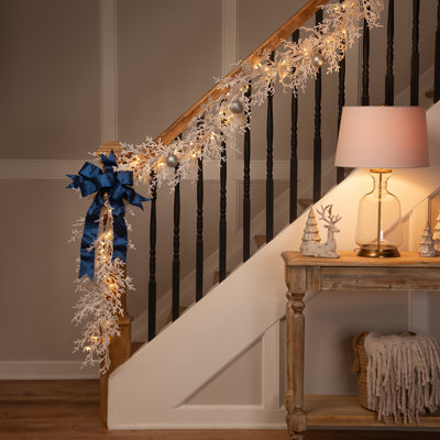 108" Pre-Lit Twig Garland