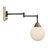 Hallas 1-Light Dimmable Swing Arm Sconce
