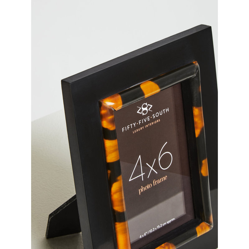 Black Picture Frame, 4" x 6"