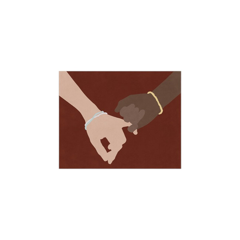 Art mural 16 "x 20" Pinky Swear, 16 po x 20 po